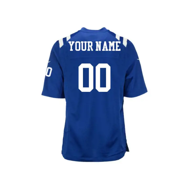 Maillot personnalisé COLTS NFL Youth Game bleu