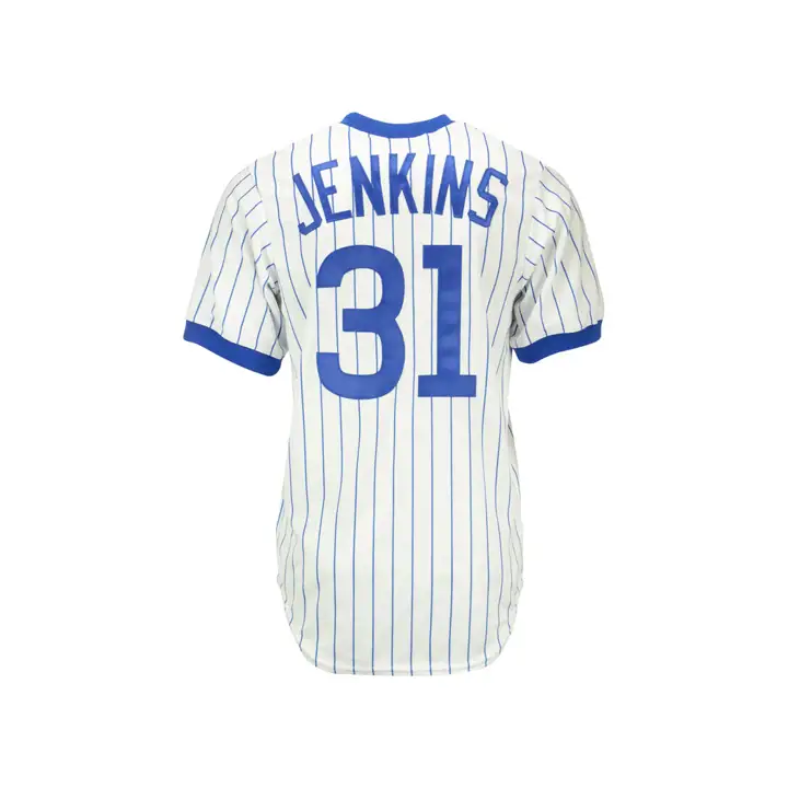 Maillot Réplique Joueur CB CUBS MLB Coop JENKINS BLA/rbl