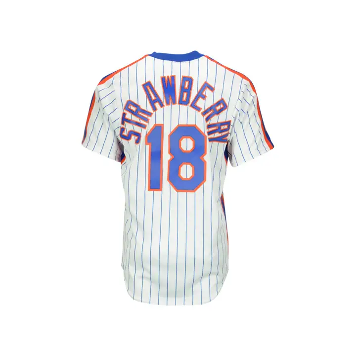 Maillot METS MLB Coop Player Replica CB Fraise BLC/rbl