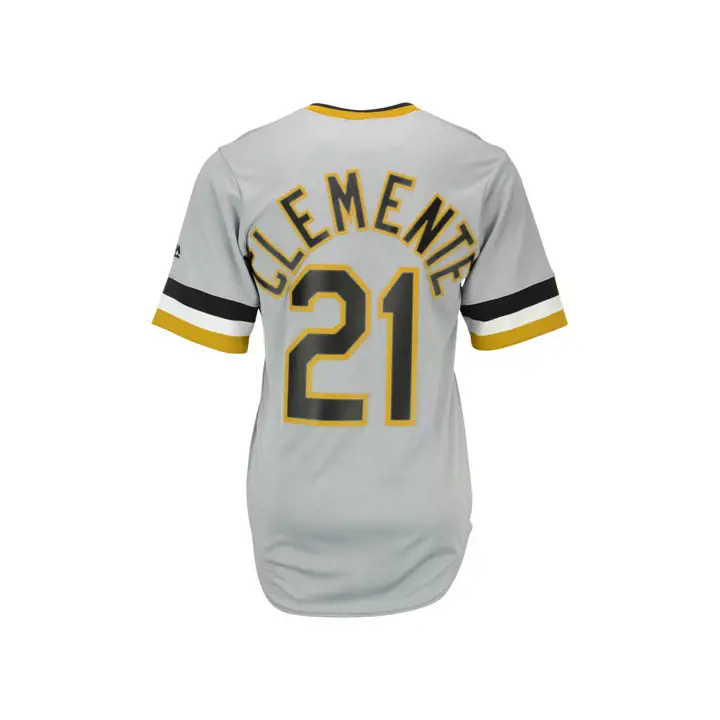 Pirates MLB Coop Joueur Réplique CB Maillot Clemente gry