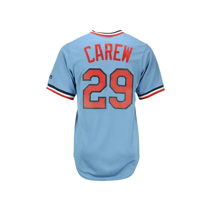 J. Twins MLB Coop Joueur Réplique Maillot CB Carew