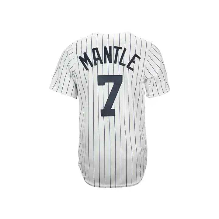 Maillot réplique de joueur des Yankees de la MLB Coop CB Mantle #7 BLC/marine