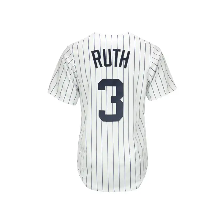 Maillot réplique Coop Player MLB des Yankees Ruth BLA/marine