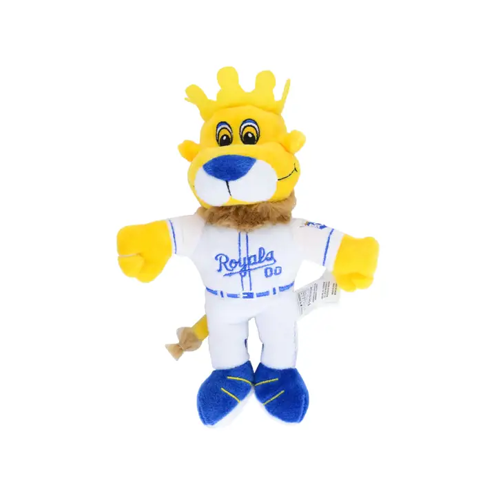 Peluche mascotte ROYALS - Sluggerrr 20 cm rbl/jel/blc
