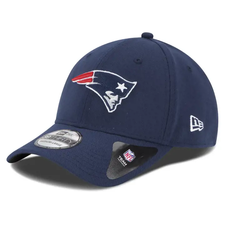 PATRIOTS NFL NEW Casquette 39Thirty classique bleu marine
