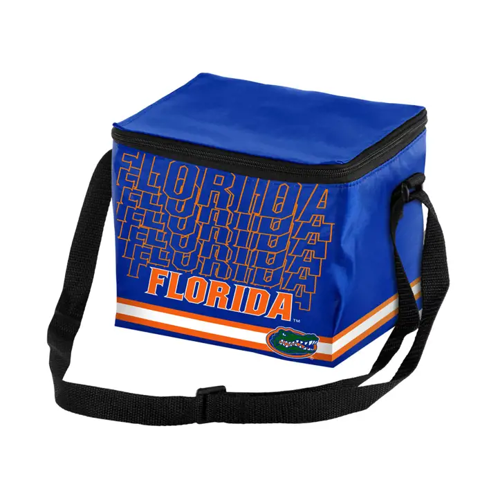 Sac isotherme 6 canettes Florida - Grand logo bleu