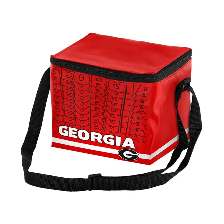 Glacière repas Georgia 6 cannettes – Grand logo rouge