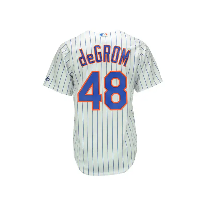 METS MLB Maillot Réplique Joueur CB deGrom /rbl wht/rbl