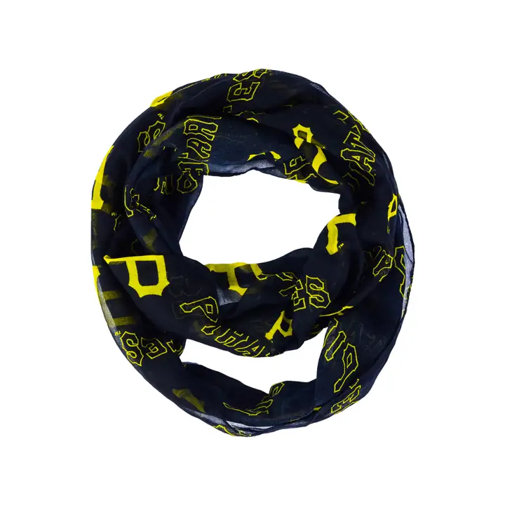 Écharpe Infinity Logo Complet Pirates noir/jaune
