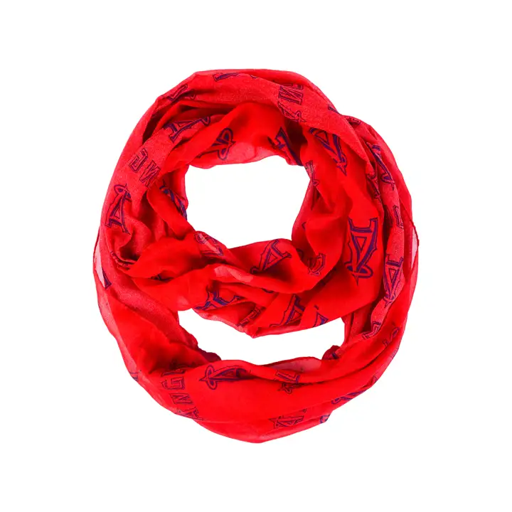 Écharpe Infinity LA Angels avec logo intégral rouge