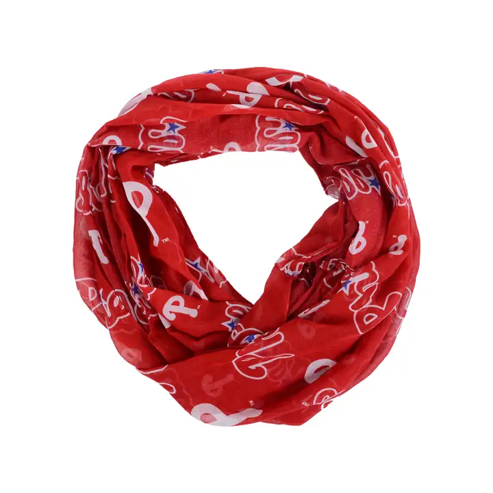 Écharpe Infinity PHILLIES logo intégral rouge/blanc