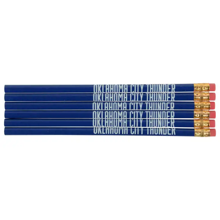 Crayons Thunder pack de 6 bleus