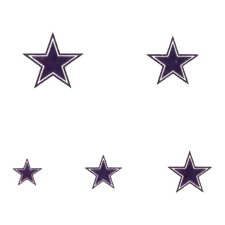 Les Tatouages d'Ongles des COWBOYS GAGNENT