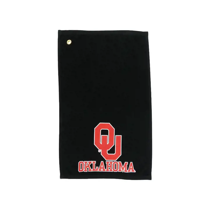 Serviette de sport Oklahoma noire