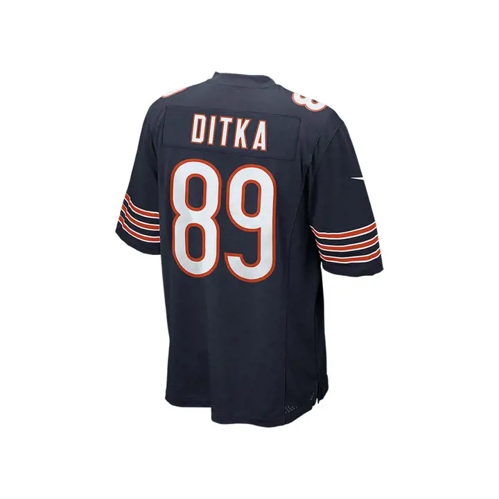 Maillot de match NFL des BEARS Ditka marine