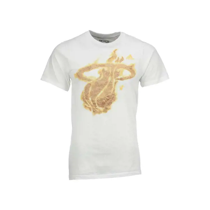 T-shirt de basket HEAT NBA Beach Baller blanc