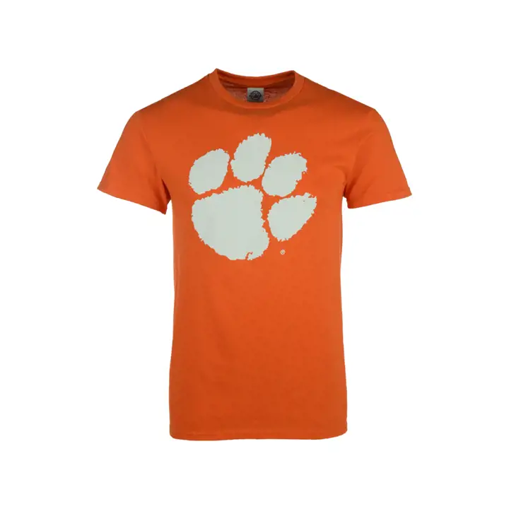 T-shirt orange à grand logo NCAA Clemson 2F