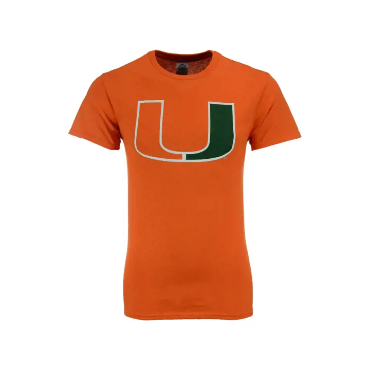 Miami (FL) 2F T-shirt NCAA Grand Logo Orange
