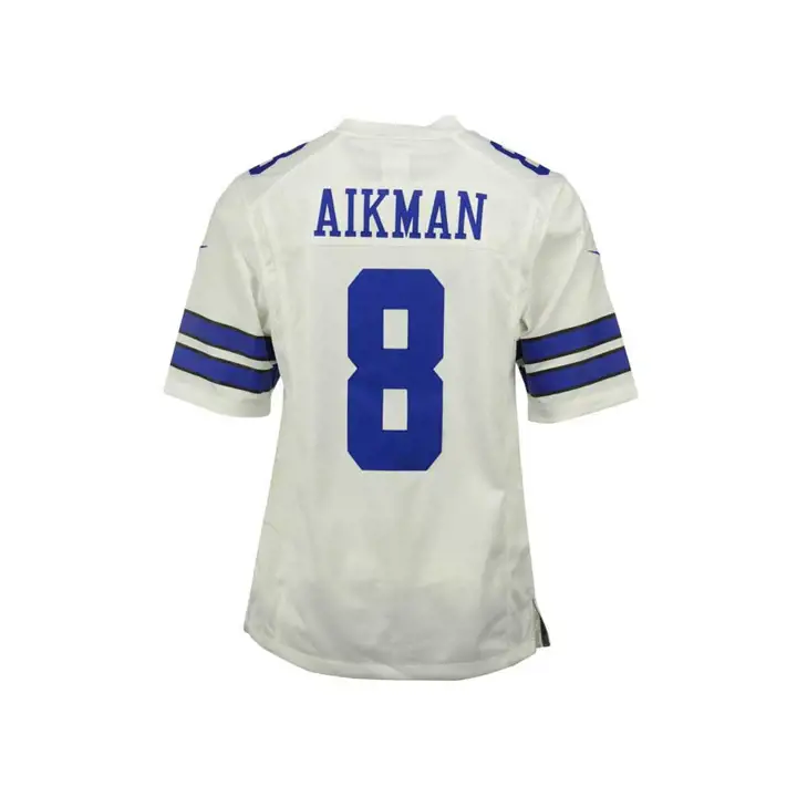 COWBOYS NFL Maillot Limité Joueur Retraité AIKMAN blanc/bleu
