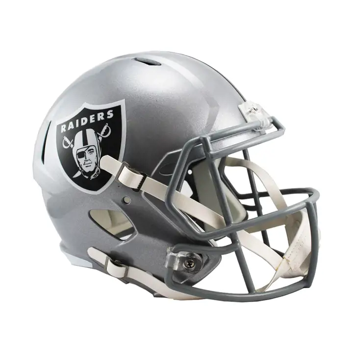 Casque réplique LV Raiders Speed argent