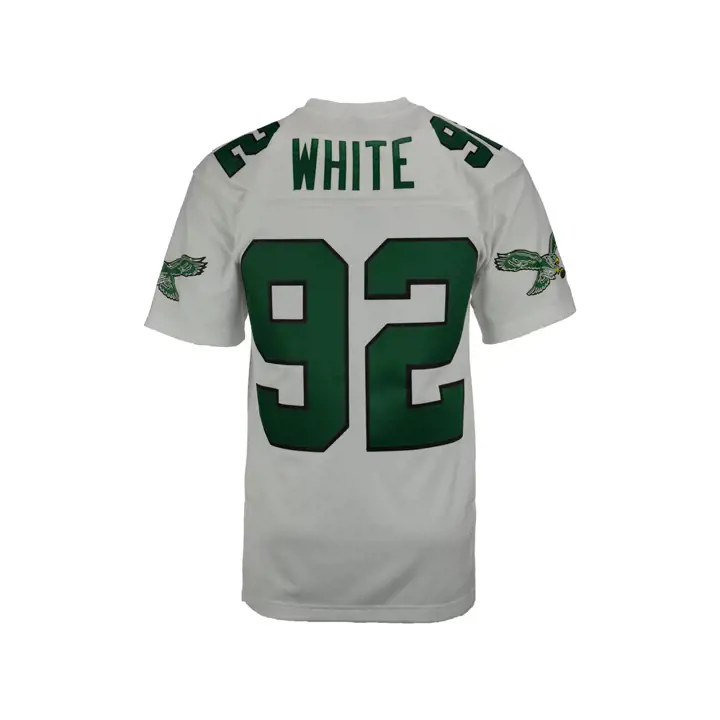EAGLES NFL M&N Maillot Réplique Rétro Blanc