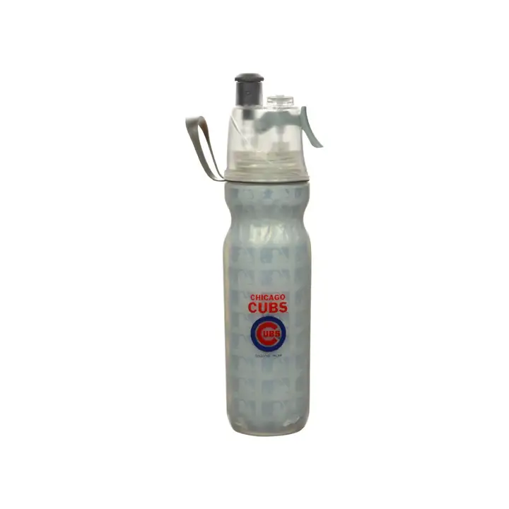 Bouteille d'eau double paroi avec vaporisateur et paille CUBS ArcticSqueeze, bleue