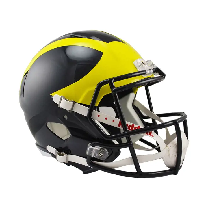 Casque réplique Michigan Speed marine/jaune