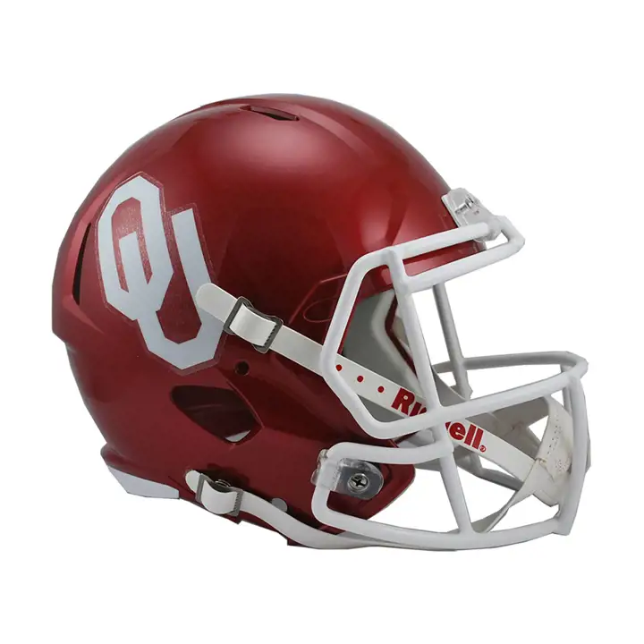Casque réplique Oklahoma Speed rouge/blanc