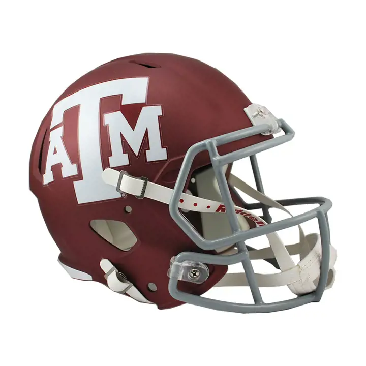 Casque réplique Texas A&M Speed marron/blanc