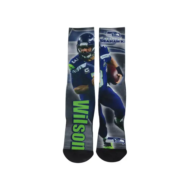 SEAHAWKS NFL Drive Player Jersey Crew 308S Wilson #3 noi/Ast
