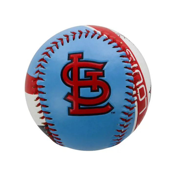 Cartes de baseball rétro STL rouge/bleu/blanc