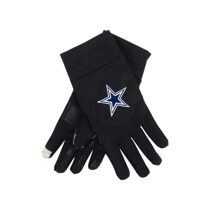Gants Cowboys tactiles blk/Metallic