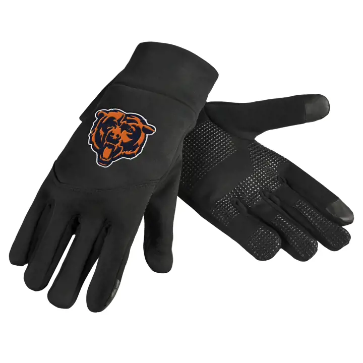 Gants SMS BEARS noir/métallisé