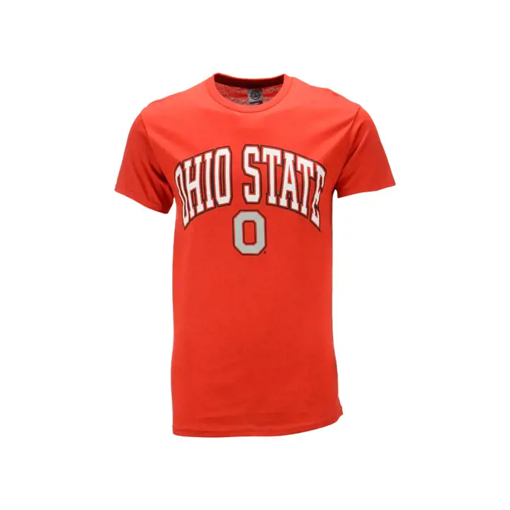 T-shirt Ohio State 2F NCAA Logo mi-grand rouge