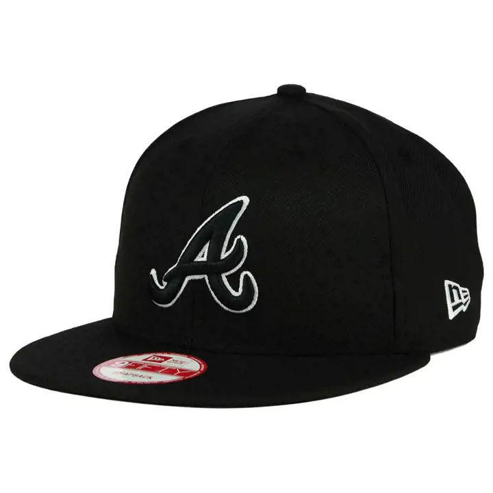 BRAVES MLB SNAP noir/blanc