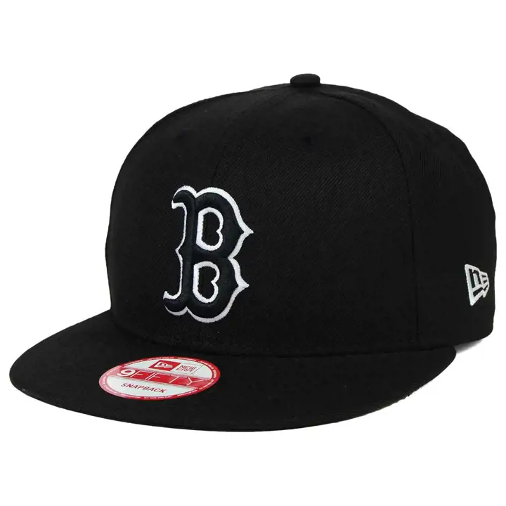 CASQUETTE MLB RED SOX noir/blanc