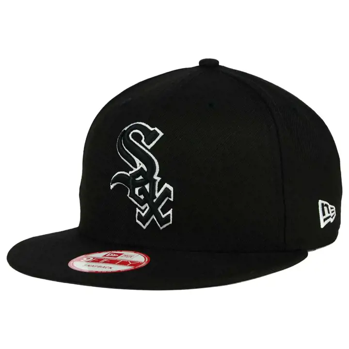 WHITE SOX MLB SNAP noir/blanc