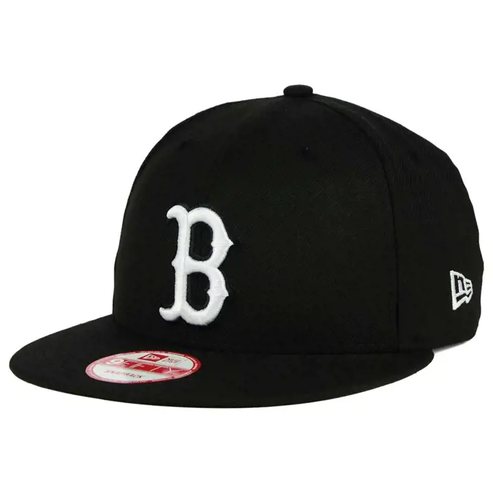 RED SOX MLB B-DUB SNAP n/b/n