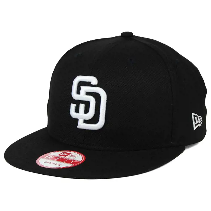PADRES MLB B-DUB SNAP n/b/n