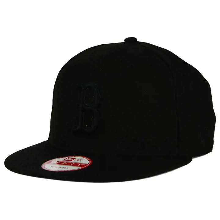 Casquette Snapback 9FIFTY Triple Black MLB des RED SOX NOIR/NOIR