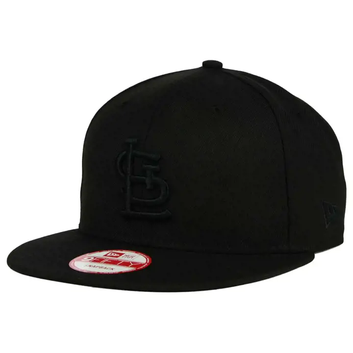 CASQUETTE STL CARDS MLB Triple Black 9FIFTY Snapback NOIR/NOIR