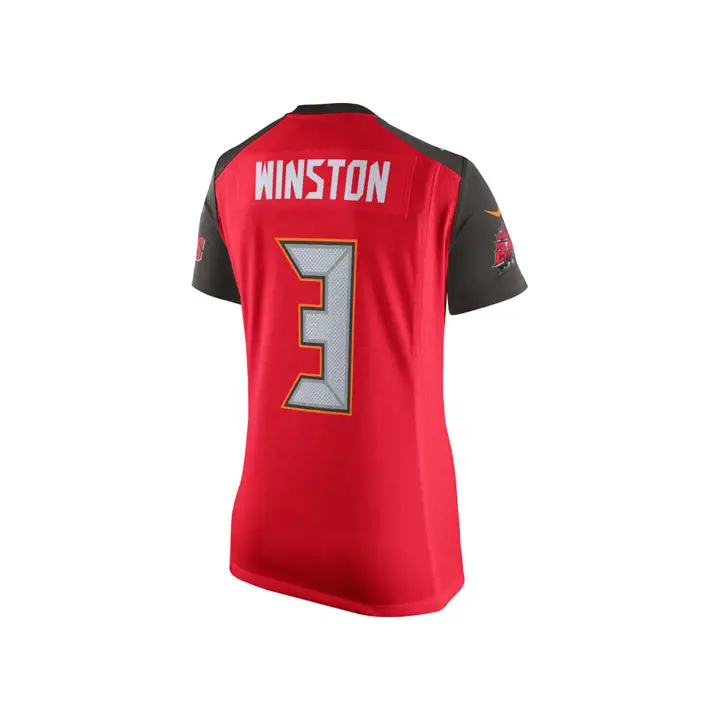 BUCCANEERS NFL Maillot de match femme Winston rouge/Charbon