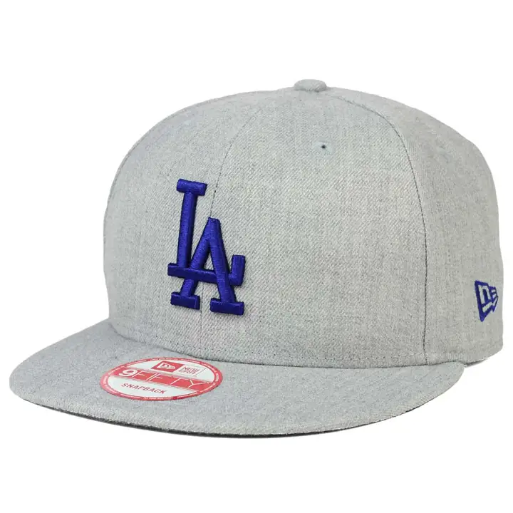 LOS ANGELES DODGERS MLB CASQUETTE SNAPBACK 9FIFTY TC CHINÉ GRIS