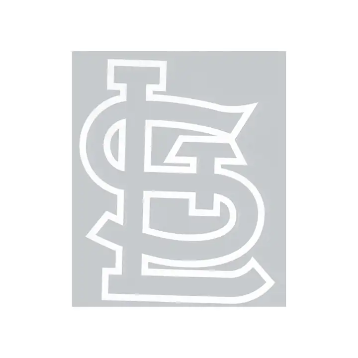 STL CARDS Autocollant Découpé 8x8 Blanc STL wht