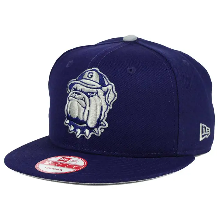 Casquette à snap 9FIFTY de Georgetown (NCAA) - bleu marine