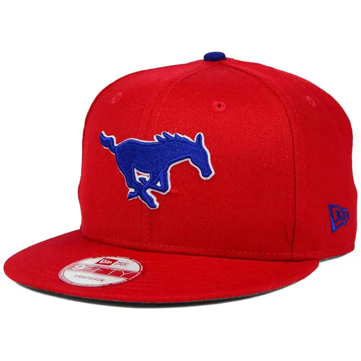 SMU NCAA Core 9FIFTY Snap rouge/bleu roi