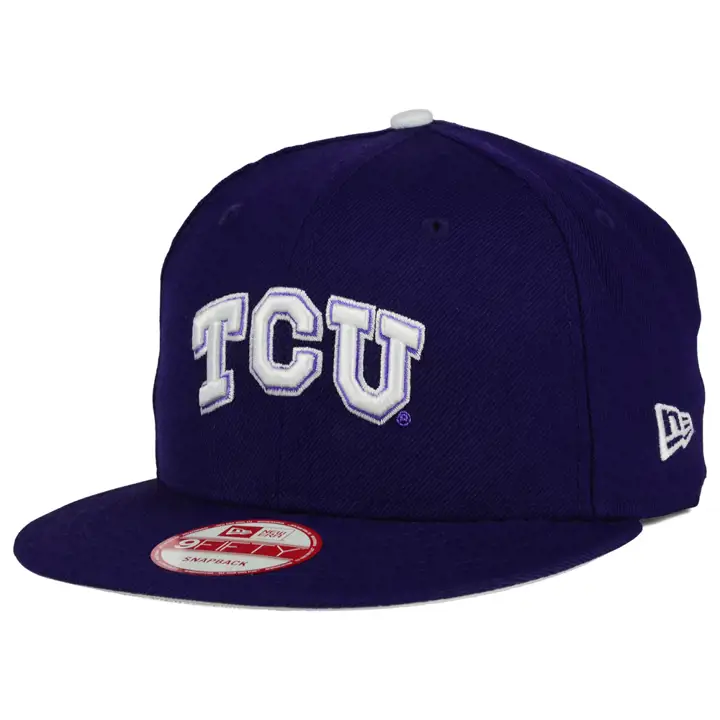 Casquette Snapback 9FIFTY ajustée TCU NCAA Core