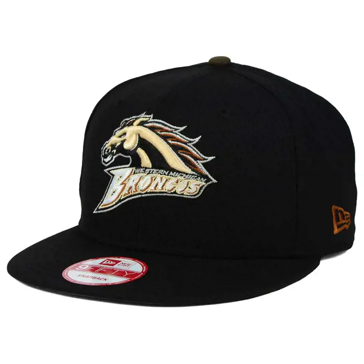 W Michigan NCAA Core 9FIFTY Snap noir