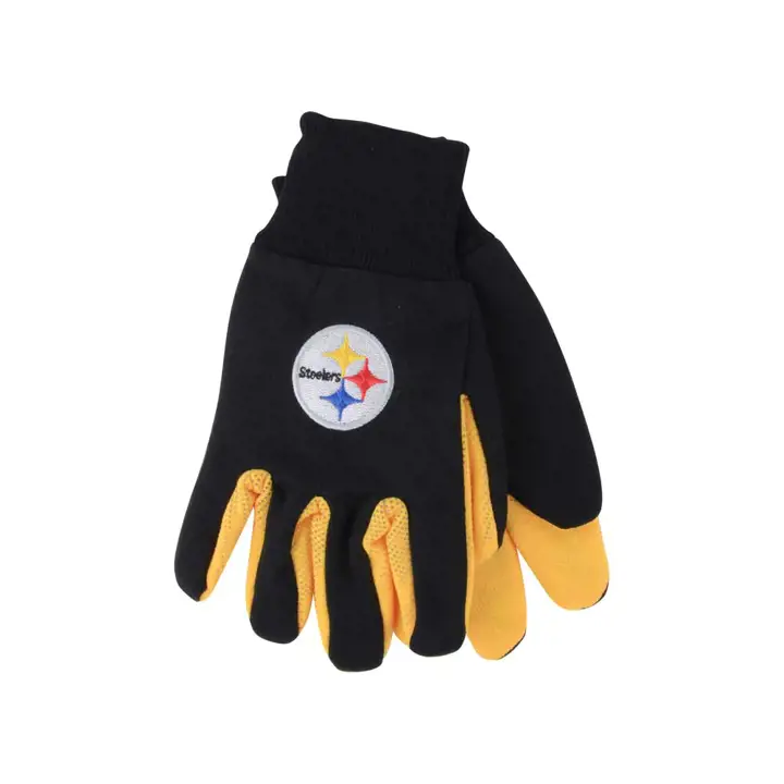 Gant de paume STEELERS noir/jaune