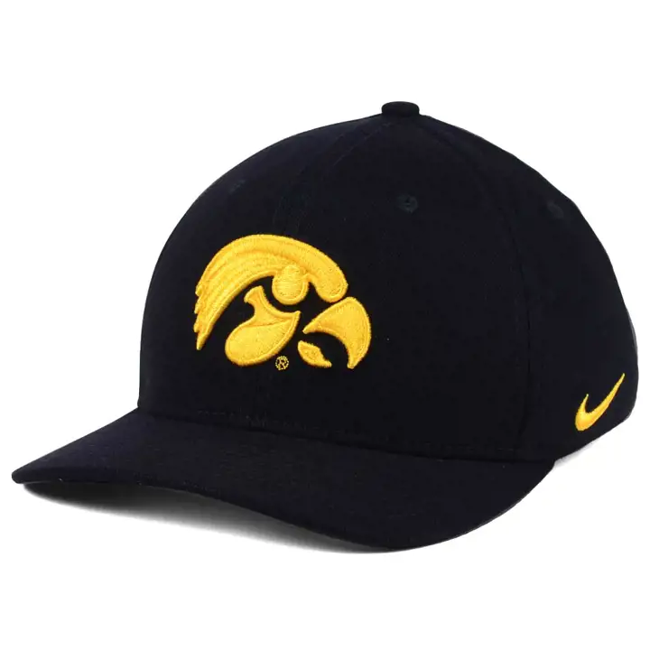 Iowa Hawkeyes NCAA Classic Swoosh BLK